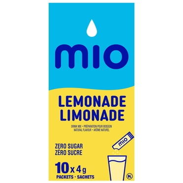 Mélange Pour Boisson En Poudre À La Limonade, Sachets, Boîte De 10 Ct