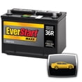 thumbnail image 1 of EverStart Auto MAXX-36RN, 12 Volt, Car Battery, Group Size 36R, 650 CCA, 1 of 6