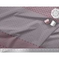 thumbnail image 2 of Soimoi Cotton Duck Fabric Artistic Floral & Scale Geometric Decor Fabric Printed Yard 42 Inch Wide, 2 of 4