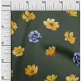 thumbnail image 1 of oneOone Cotton Poplin Fabric Flower Watercolor Decor Fabric Printed BTY 56 Inch Wide, 1 of 4