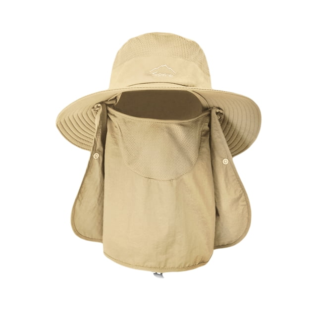 Chapeau de Pêcheur Extérieur à Séchage Rapide Respirant Couvre-Visage