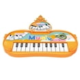 thumbnail image 1 of Orange Electronic Music Maker Keyboard Toy For Kids, Sound Effects And Learning Activity, Interactive Musical Instrument For Children, 1 of 8