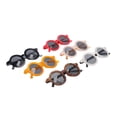 thumbnail image 1 of Lunettes de Soleil pour Enfants, 6 Pcs PC 6 Couleurs Mignonnes Lunettes de Soleil pour Enfants Protection UV Rondes pour Garçons, 1 of 8