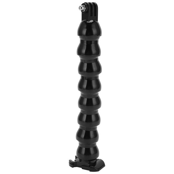 Webcam Stand, Portable Webcam Mount 8 Sections Gooseneck Jaws Universal  For Surfing Riding Rock Climbing For Video Recording