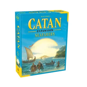 catan board game puzzle leisure toy game card edition playing games 2-8 people party card games Catan seafarers