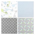 thumbnail image 1 of FABRIC CREATIONS Baby Boy Flannel Pre-Cut Pack, 4x1, 1.8 m (2 yd), 1 of 6