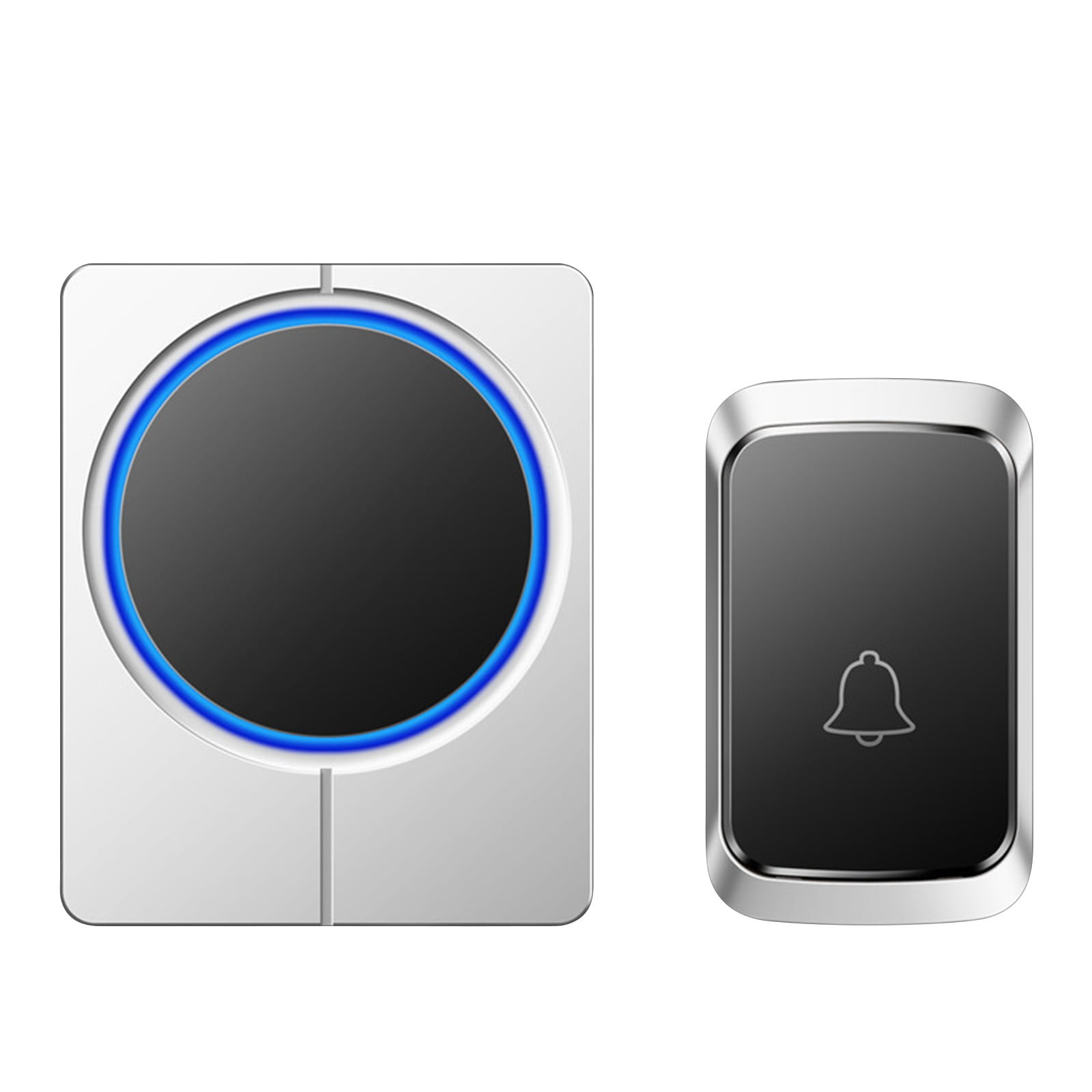 YATLTE Wireless Doorbell, Door Bell Operating at Over 1300 Feet, Waterproof Door Chime Kit with Two Plug-in Receivers, LED Indicators, Easy Setup for Home and Office