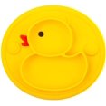 thumbnail image 1 of Silicone Divided Toddler Plates, Portable Non Slip Suction Plates for Children B, 1 of 5