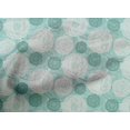 thumbnail image 4 of oneOone Cotton Poplin Fabric Circle Block Printed Fabric 1 Yard 42 Inch Wide, 4 of 4