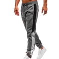 thumbnail image 2 of Pisexur Mens Sweatpants Elastic Waist Drawstring Workout Pants for Men Casual Lightweight Sweat Pants with Pockets Elastic Bottom Plus Size Sweatpants S-3XL, 2 of 6