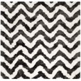 thumbnail image 4 of Safavieh Barcelona Carmella Zigzag Stripes Shag Area Rug, 4 of 7