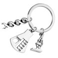 thumbnail image 3 of MasteelfCA Biologie Chimie Cadeau Breloques Microscope Porte-Clés Porte-Clés Chimique Anneau de Clé, 3 of 8