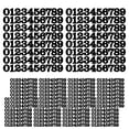 thumbnail image 4 of yuksok 0-9 Continuous Number Stickers 800x for Office Classroom Locker Scrapbooking Black, 4 of 9