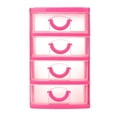 thumbnail image 1 of Harpily 4 Layer Stack & Carry Box Plastic Multipurpose Portable Storage Container Box Handled Organizer Storage Box For Organizing Stationery Sewing Art Craft Jewelry And Beauty Suppli, 1 of 4
