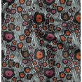 thumbnail image 1 of Soimoi Green Rayon Fabric Wild Animal Skin Decor Fabric Printed BTY 56 Inch Wide, 1 of 6