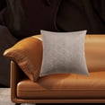 thumbnail image 4 of Housse de Coussin en Velours 50 cm x 50 cm Motif Gaufré Double Face Housse de Coussin pour Usage Décoratif Ou pour Dormir, 4 of 6