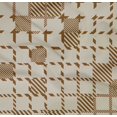 thumbnail image 5 of oneOone Cotton Poplin Twill Light Brown Fabric Striped Line Craft Projects Decor Fabric Printed By The Yard 56 Inch Wide, 5 of 5