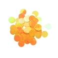 thumbnail image 4 of KLKCMS 130 Pcs Paillettes Rondes Amples 16 mm pour Fabrication de Bijoux Vêtement Robe de Mariée Jaune, 4 of 9