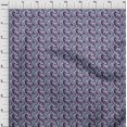 thumbnail image 4 of oneOone Cotton Cambric Purple Fabric Floral Sewing Craft Projects Fabric Prints By Yard 42 Inch Wide, 4 of 4