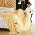 thumbnail image 4 of Dvkptbk Woolen Blanket Multifunctional Cover Blanket Napping Blanket Flannel Blanket Napping Blanket Breathable Premium Soft Comfortable Machine Washable Blanket for All Season Bedding, 4 of 6
