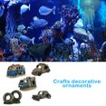 thumbnail image 2 of Ornement de Réservoir Cachettes Pierre Finition Fine Résine Imperméable Décor Accessoires Ménagers Imitation Décalcomanie Décoration Aquarium Type 5, 2 of 7