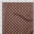 thumbnail image 1 of Soimoi Moss Georgette Fabric Leaves Panel Decor Fabric Printed Yard 42 Inch Wide, 1 of 3