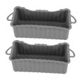 thumbnail image 1 of <p>Grease Drip Pan Griddle Grease Catcher Griddle Grease Cup Griddle Grill Oil Tray Griddle Grease Collection Tray 2PCS Silicone Grease Drip Pan For Blackstone Griddle Reusable, 1 of 8