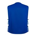 thumbnail image 4 of TOPTIE Volunteer Apron Vest Two Pockets Supermarket Cobbler Vest-Blue-XL, 4 of 6
