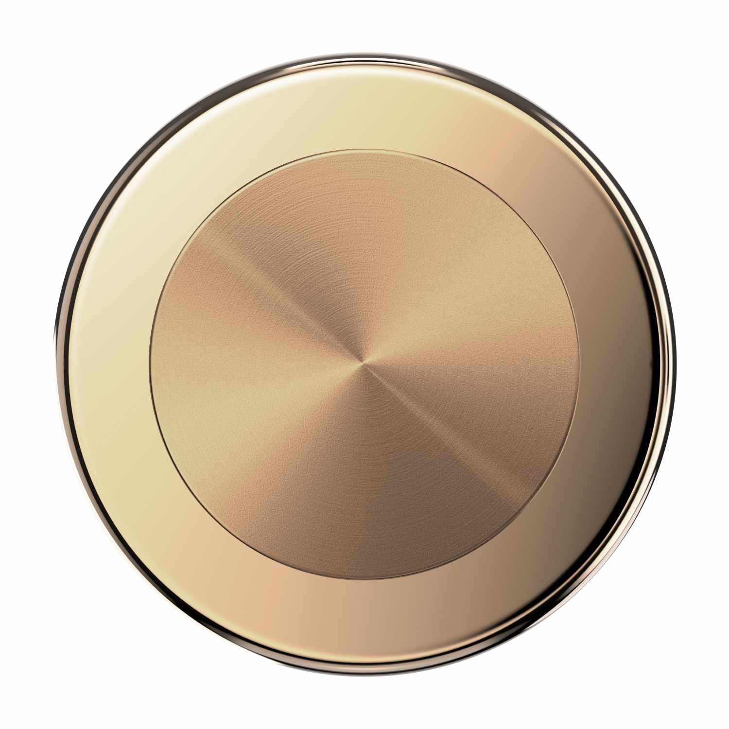 PopSockets PopGrip for MagSafe Round with Adapter Ring Radial Gold