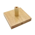 thumbnail image 1 of Wooden Table Lamp Base Stand Durable Ornament Easy to Use Devices Universal Modern Craft Replacement Parts for DIY Display Bedroom Desk, 1 of 8