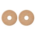 thumbnail image 1 of Unique Bargains 2 Pcs 4 Pieds x 1 Pieds Haut-Parleur Remplacements de Subwoofer Araignée, 1 of 3