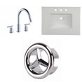 thumbnail image 1 of 30.75-in. W 3H8-in. Ceramic Top Set In White Color AI-24706, 1 of 9