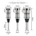 thumbnail image 2 of Yeacher Spring Steel 8mm Shank Router Bit Extension Rod Milling Cutter Extender Collet Holder Adapter with ER16-8 8mm Collet Chuck, 2 of 8