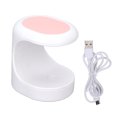 thumbnail image 2 of Mini UV Led Nail Lamp, Fast Drying Portable 16W Nail Gel Dryer Double Light Source  For Home For Manicurists, 2 of 8