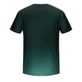 thumbnail image 5 of cllios T-Shirts Graphiques pour Hommes Grande Taille Décontractés Teinture sur Nœuds Dégradé Imprimé Manches Courtes Chemises Coupe Régulière Col Rond Décontracté Chandails d'Entraînement Gym T-Shirt Muscle Hauts, 5 of 5