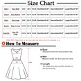 thumbnail image 3 of CEHVOM Women Pullover Long Sleeve Autumn Solid Casual V Neck Sweatshirt Drawstring Dress, 3 of 5