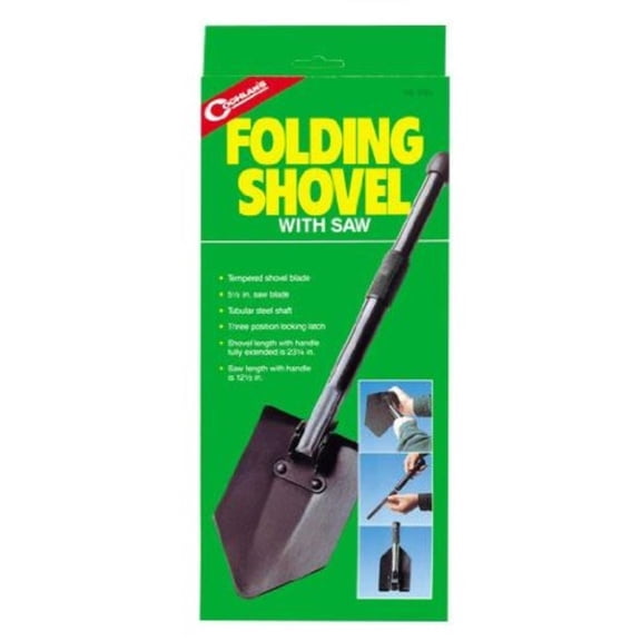Coghlan's Folding Camp Shovel with Saw