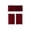 Wine, variant on Buffalo check curtains and valances 3 piece sets,Kitchen Curtains Small Coffee Curtains , Light Filtering and Heat Insulating Curtains for Basement Window,39 in