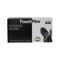Nitrile Exam TouchFlex Powder Free Gloves 5 Mil | Black - Extra