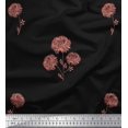 thumbnail image 1 of Soimoi Poly Georgette Fabric Wild Flower Print Sewing Fabric Yard 42 Inch Wide, 1 of 3