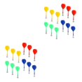 thumbnail image 1 of Youkk 12 Pieces/Set Professional Magnetic Darts Flat Head Lightweight Reusable Practical Safety Replacement Darts Gift 2Set, 1 of 6