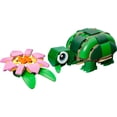 thumbnail image 4 of LEGO Creator 3 en 1 La Tortue avec un Nénuphar 31377, 4 of 9