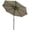 Tan, variante sur Parasol de Patio 9 Pi pour l'Extérieur, Parasol de Marché de Table à 8 Nervures Robustes avec Inclinaison et Manivelle, Parasols Centrés Abri Solaire, Protection UV Imperméable