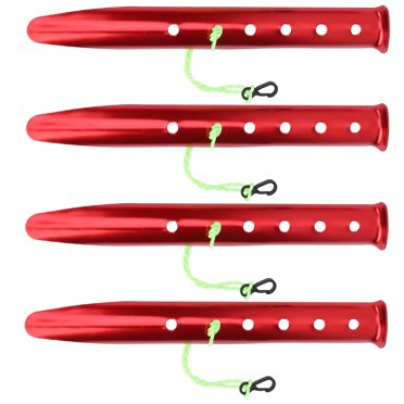 Piquets de Tente, Équipement de Camping 4 Pcs Piquets de Canopée, pour Extérieur