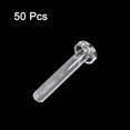 thumbnail image 3 of Unique Bargains M5x30mm Plastic Phillips Bolts PC Pan Head Machine Screws Transparent 50 Pack, 3 of 5