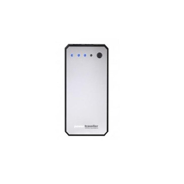 Powertraveller PTLDISC001 Chargeur Compact Élégant 6000 mAh, 136 x 64 x 15 mm