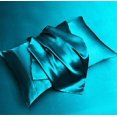 thumbnail image 2 of 4-piece Satin Bedding Sheet Set Luxury Bedding Sets, 2 of 5