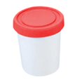 thumbnail image 1 of Tnarru Ice Cream Pint Cup Dessert Container Multifunction Leakproof Clear Freezer Tub Cream Pints Cup Storage Jar for Desserts Soup S, 1 of 8