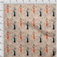 thumbnail image 4 of oneOone Polyester Spandex Peach Fabric African Sewing Craft Projects Fabric Prints by Yard 56 Inch Wide, 4 of 4