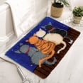 thumbnail image 4 of Embroidery Carpet Latch Hook Crochet Rug Making DIY Cushion, 4 of 9